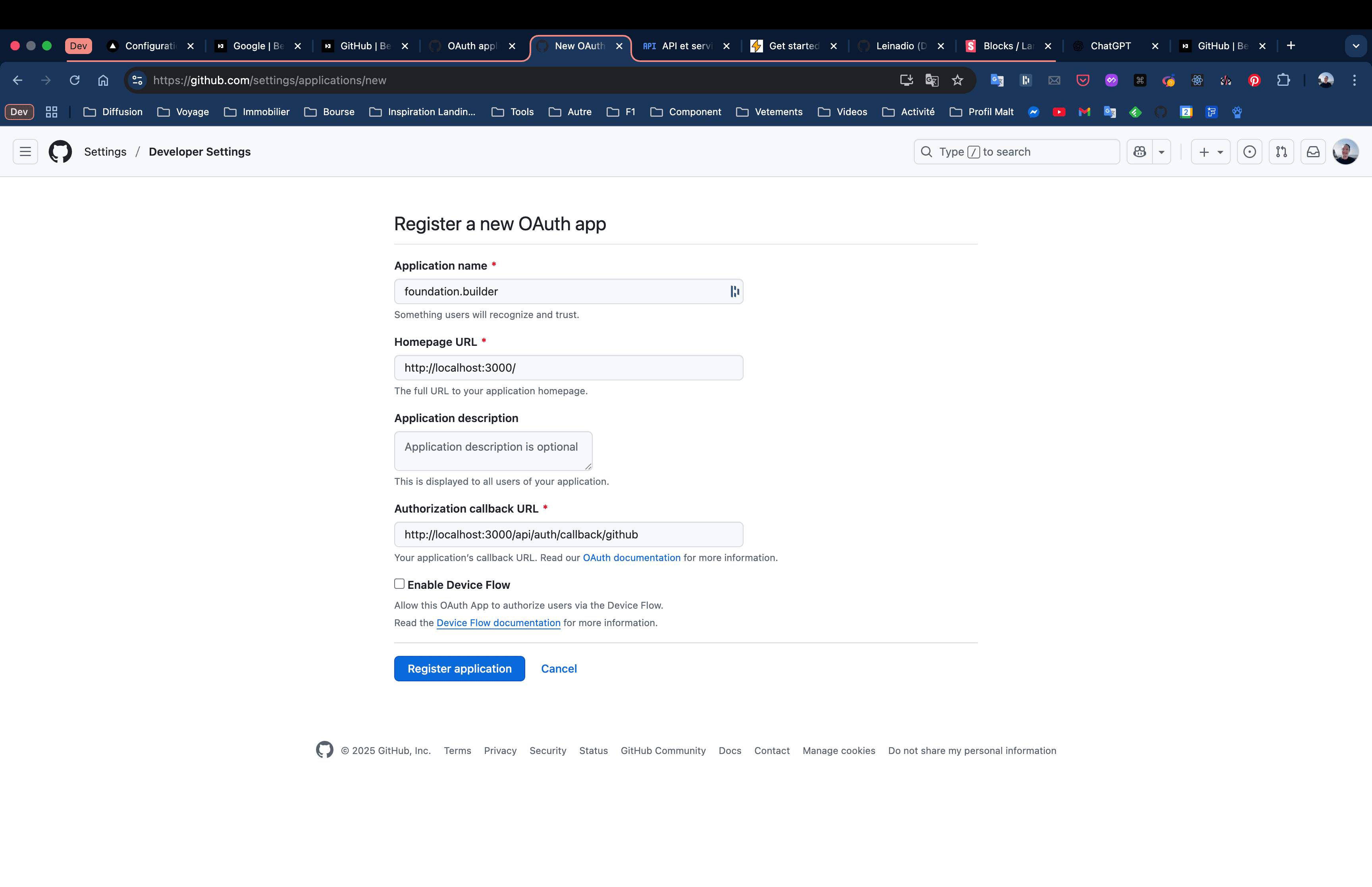 Architecture hexagonale de Foundation Builder