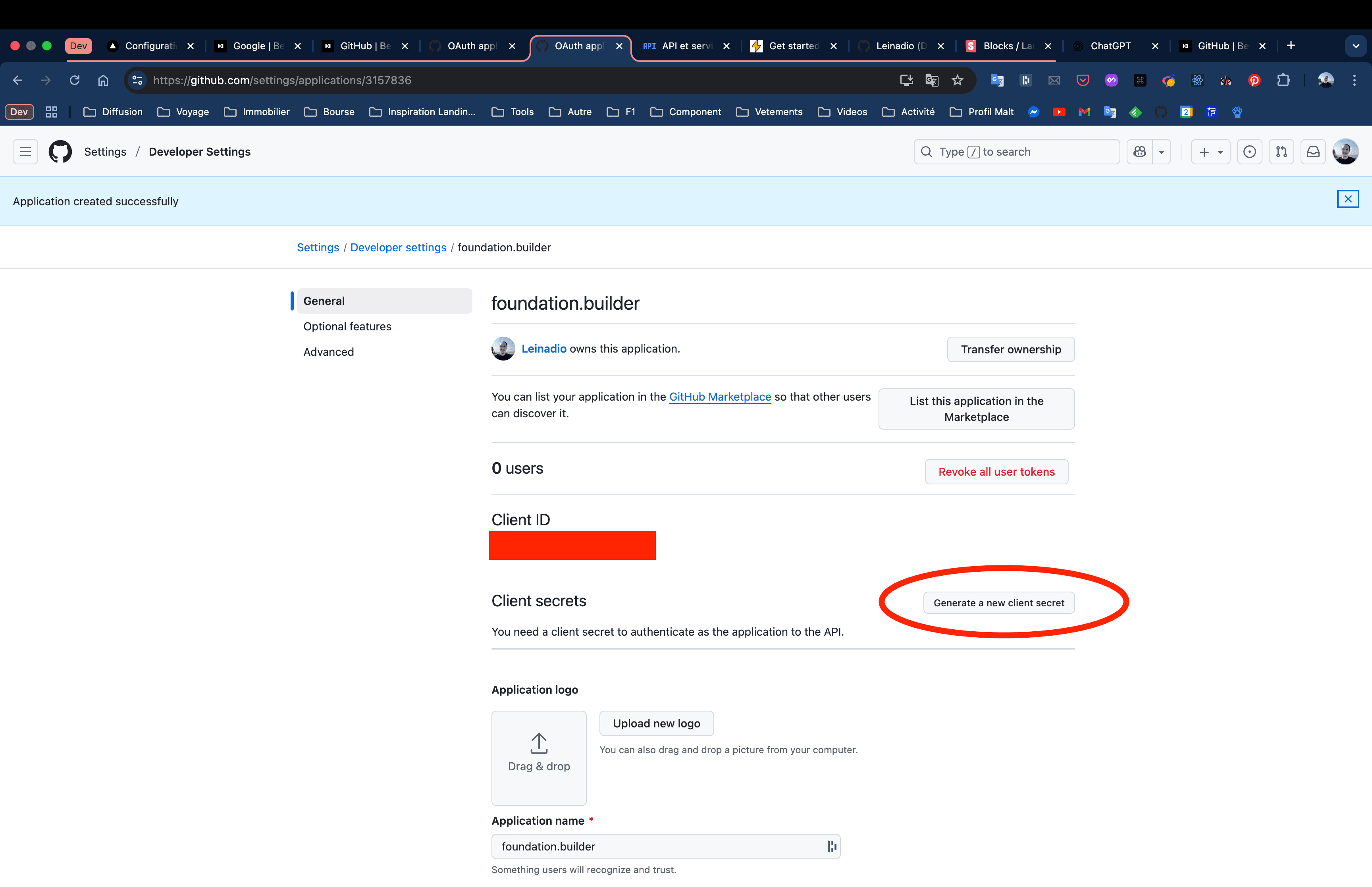 Architecture hexagonale de Foundation Builder