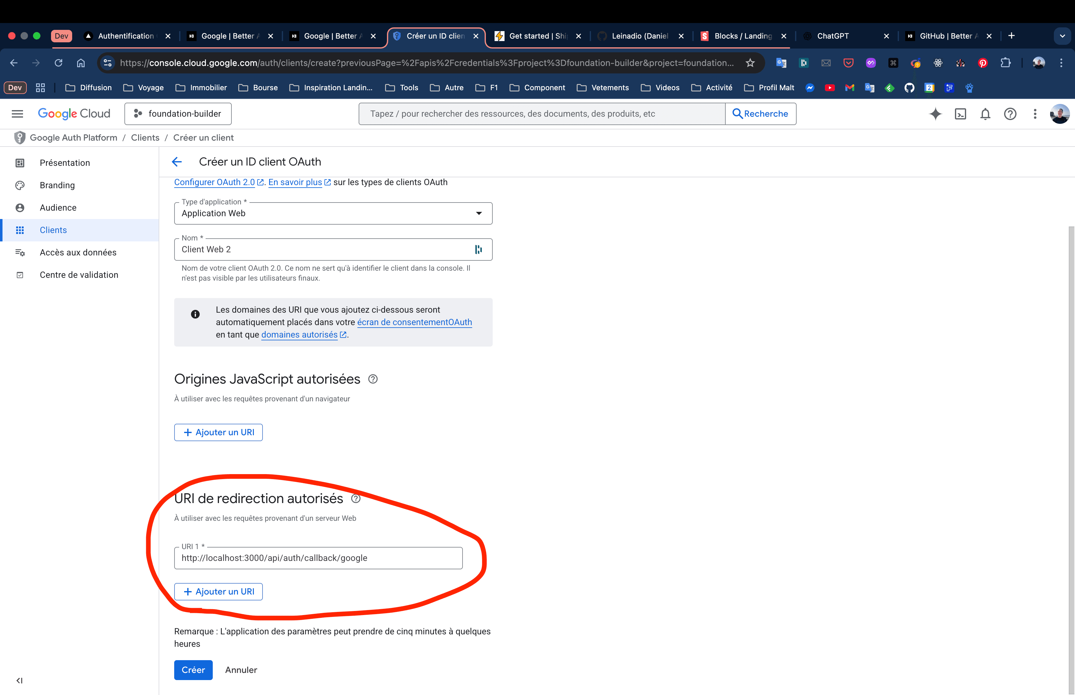 Architecture hexagonale de Foundation Builder