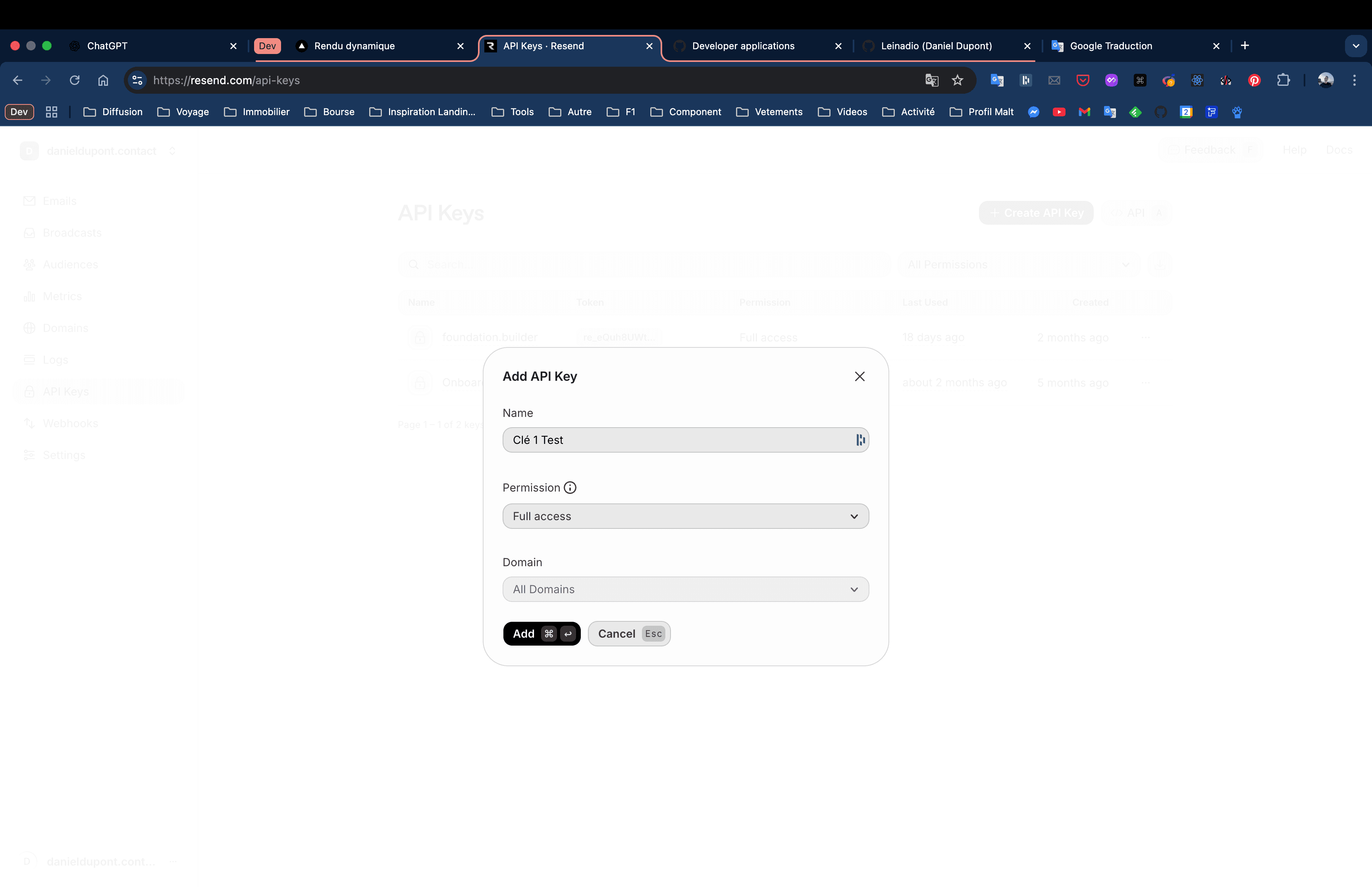 Architecture hexagonale de Foundation Builder